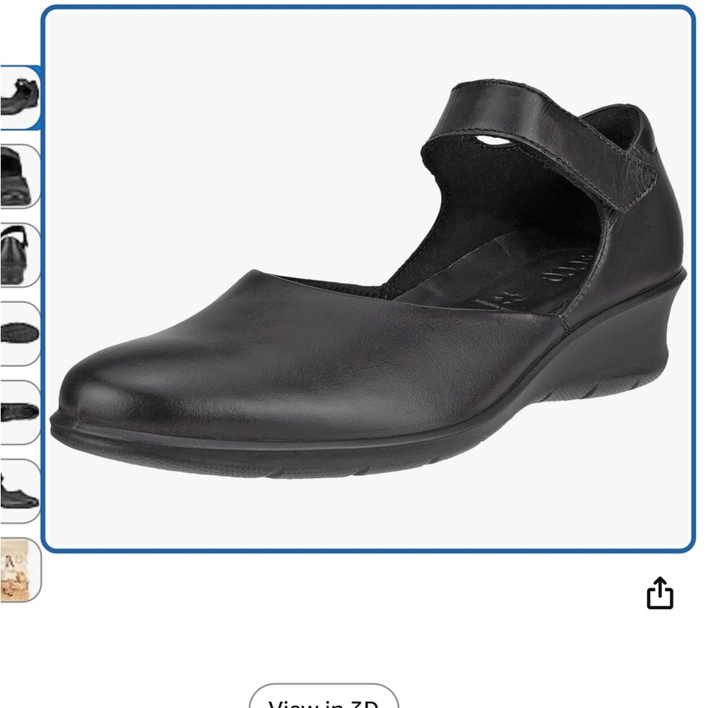 Ecco Felicia Mary Jane 8-8.5 NEW - Picture 5 of 5